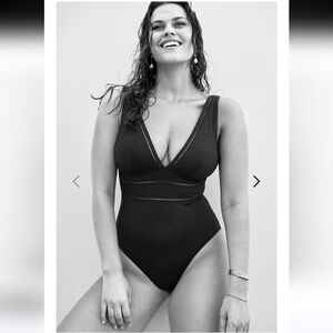 NWT SEA LEVEL SWIM ECO ESSENTIALS SPLICED ONE PIECE SZ6